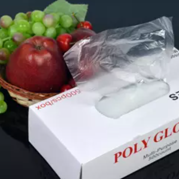 キッチン用の食品グレードの使い捨てPEグローブ