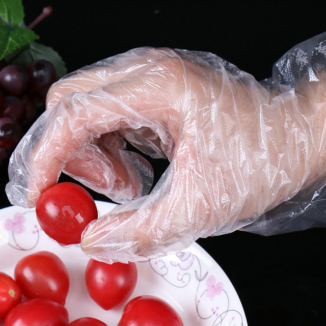 食品用の使い捨て多目的PE手袋