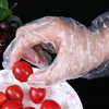 ISO9001卸売食品グレードプラスチック使い捨て手袋パウダーフリー