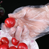 ISO9001卸売食品グレードプラスチック使い捨て手袋パウダーフリー