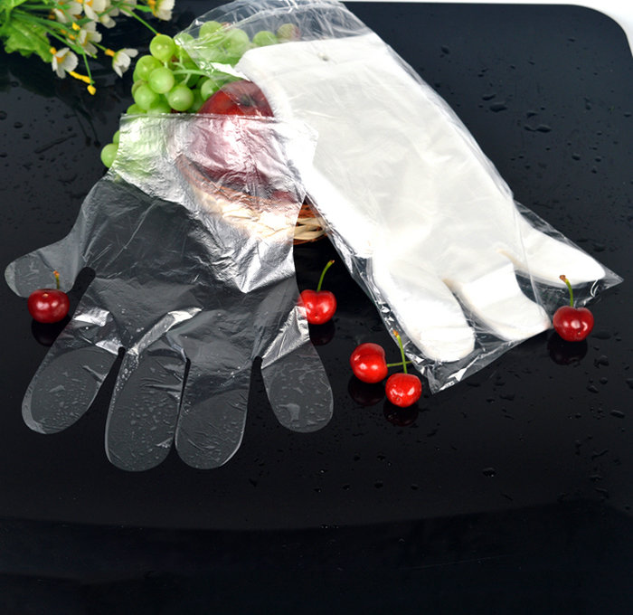 食品安全キッチン使い捨てPE手袋